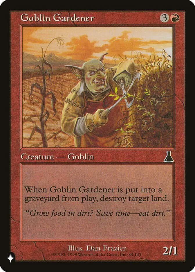 Card image of Goblin Gardener