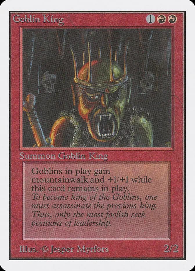 Card image of Goblin King