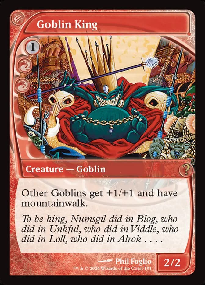 Card image of Goblin King