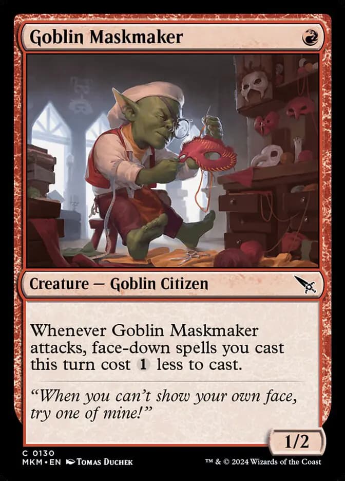 Card image of Goblin Maskmaker