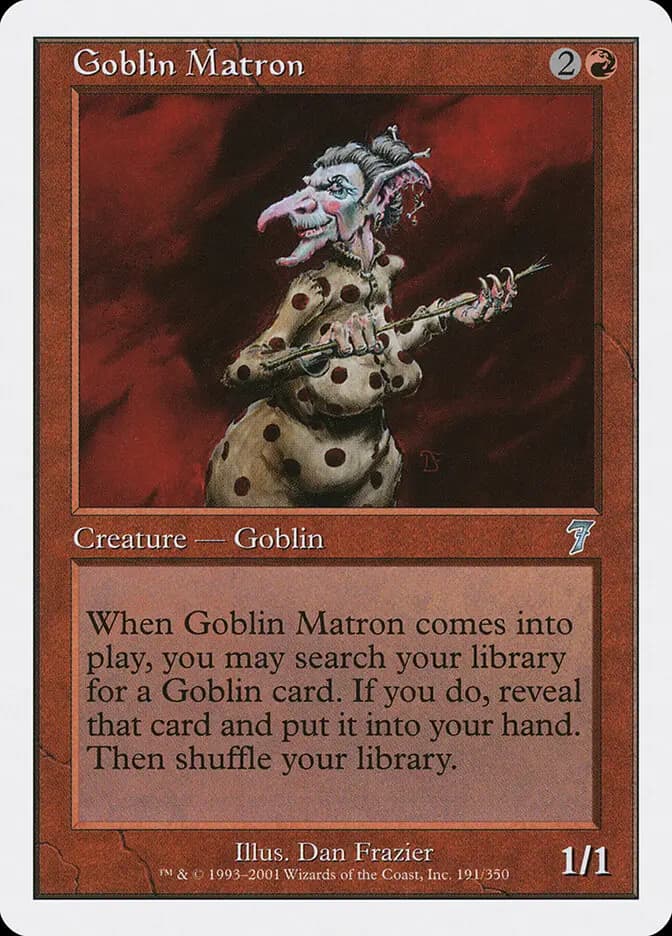 Card image of Goblin Matron