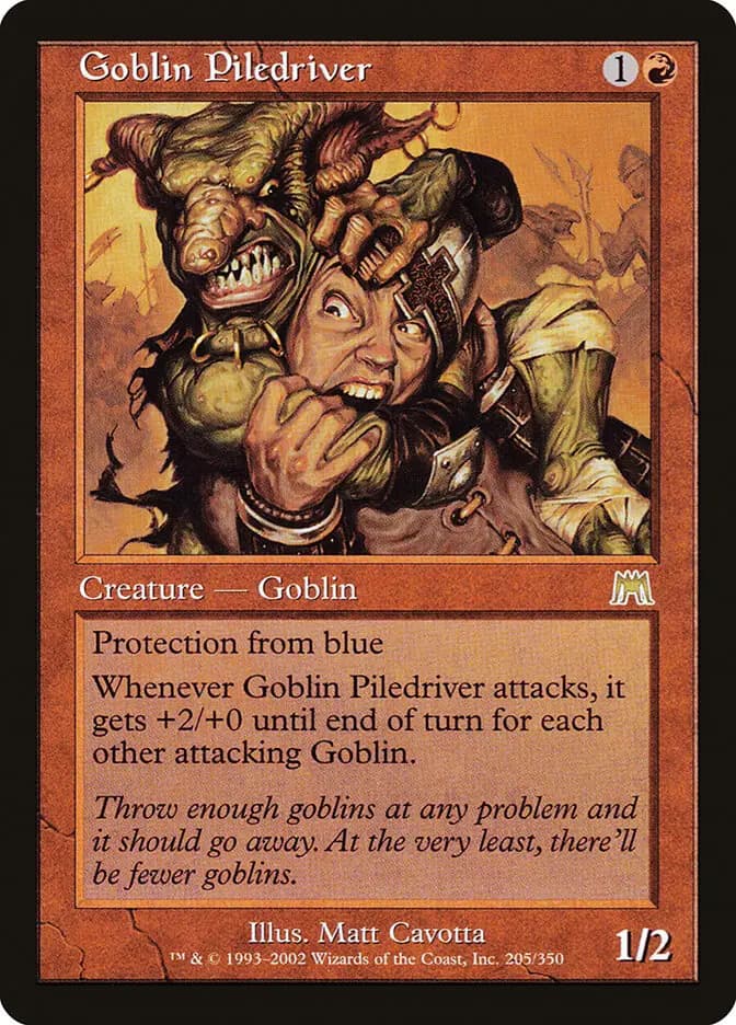 Card image of Goblin Piledriver