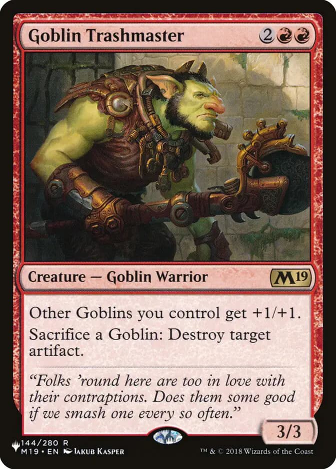 Card image of Goblin Trashmaster
