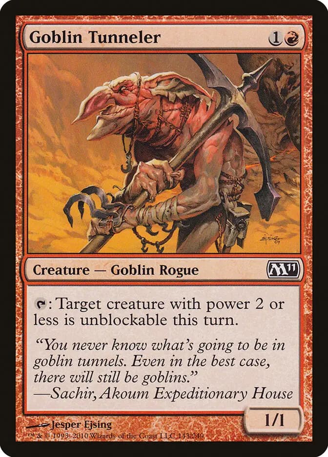 Card image of Goblin Tunneler
