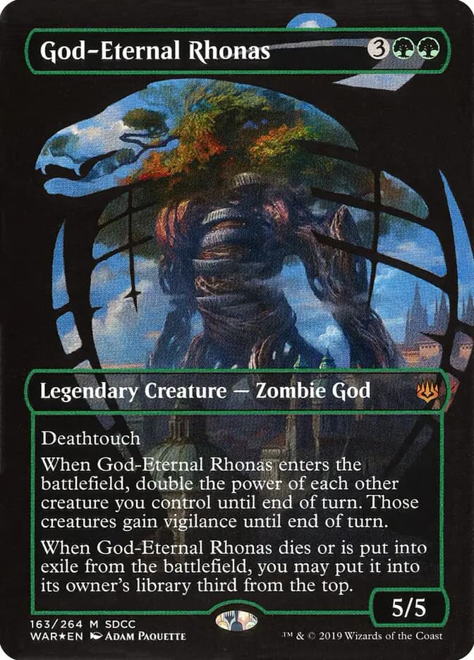Card image of God-Eternal Rhonas