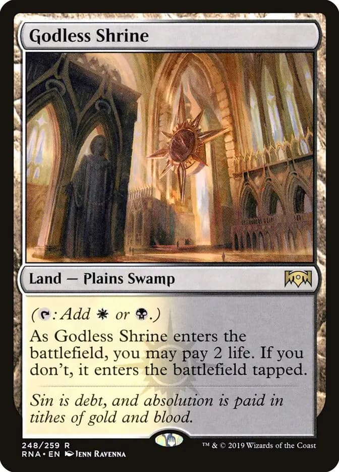 Card image of Godless Shrine