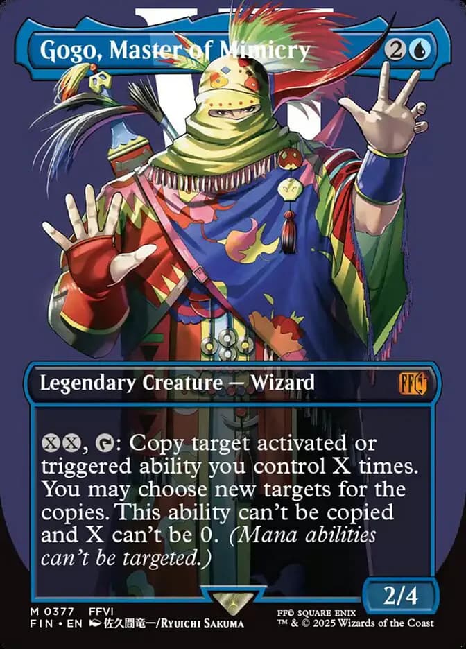 Card image of Gogo, Master of Mimicry