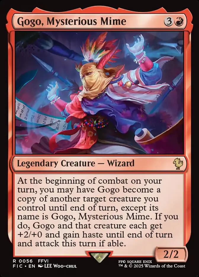 Card image of Gogo, Mysterious Mime