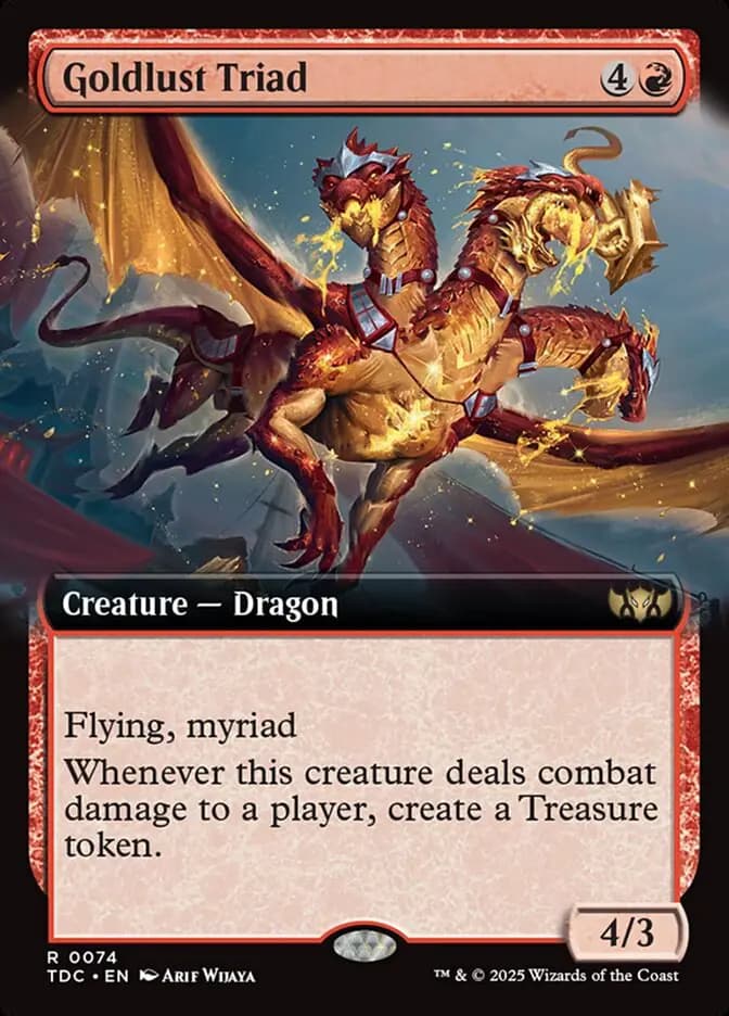 Card image of Goldlust Triad