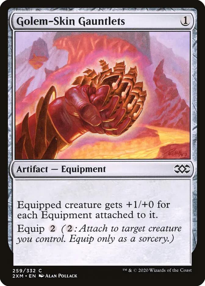 Card image of Golem-Skin Gauntlets