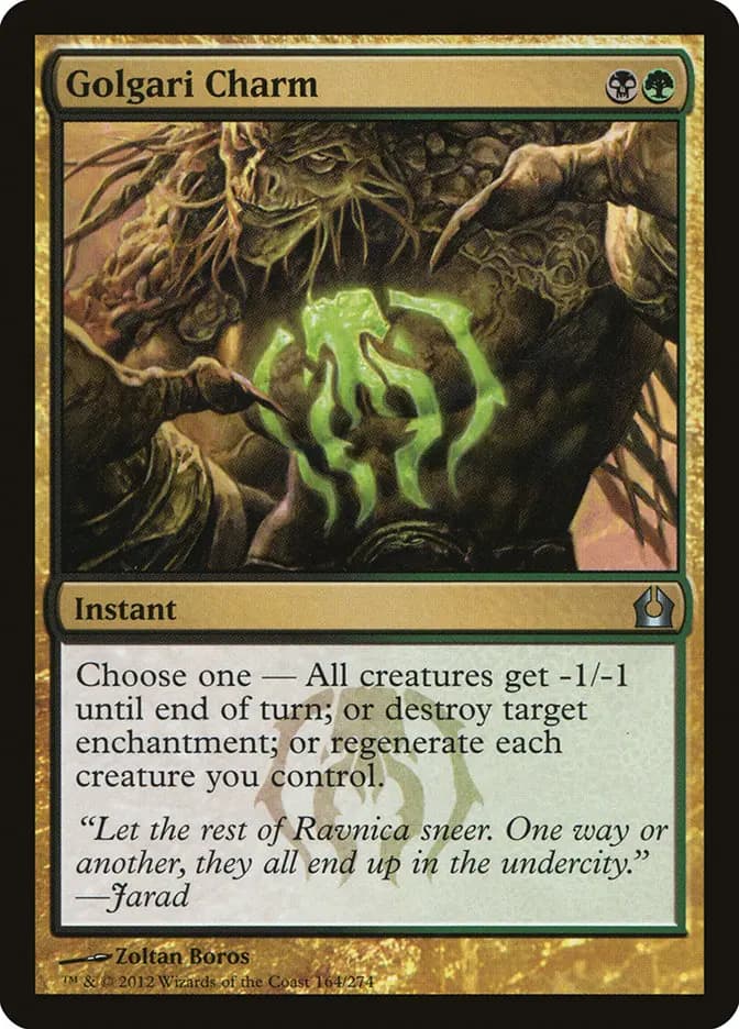 Card image of Golgari Charm