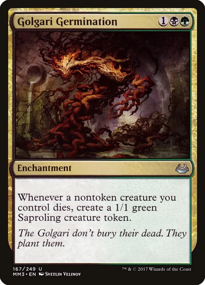 Card image of Golgari Germination