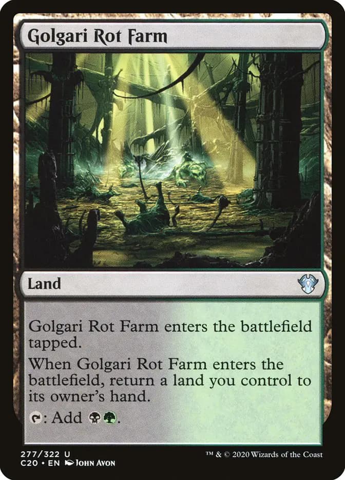 Card image of Golgari Rot Farm