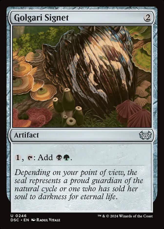 Card image of Golgari Signet