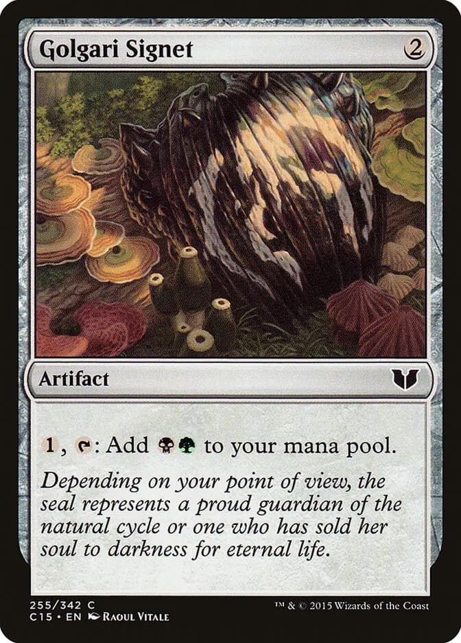 Card image of Golgari Signet