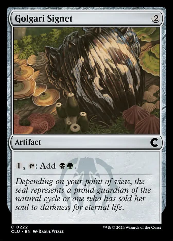 Card image of Golgari Signet