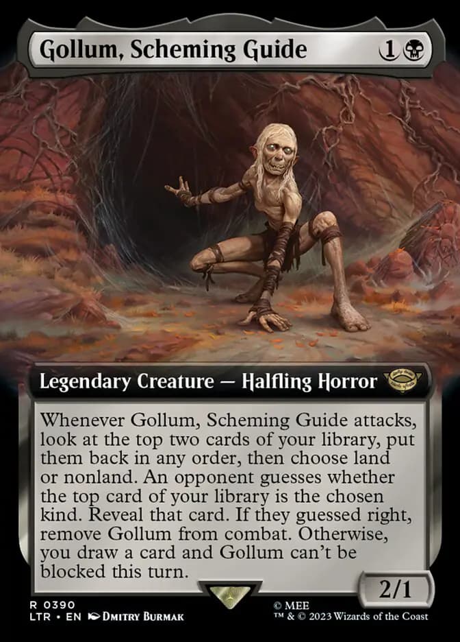 Card image of Gollum, Scheming Guide