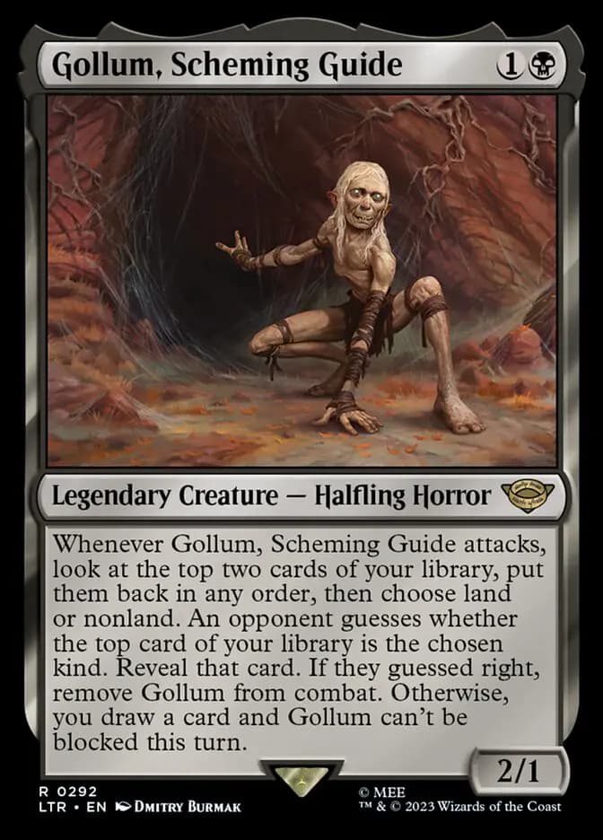 Card image of Gollum, Scheming Guide