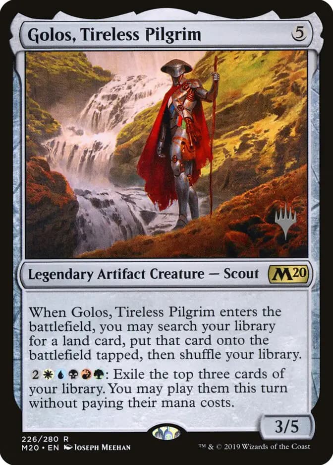 Card image of Golos, Tireless Pilgrim
