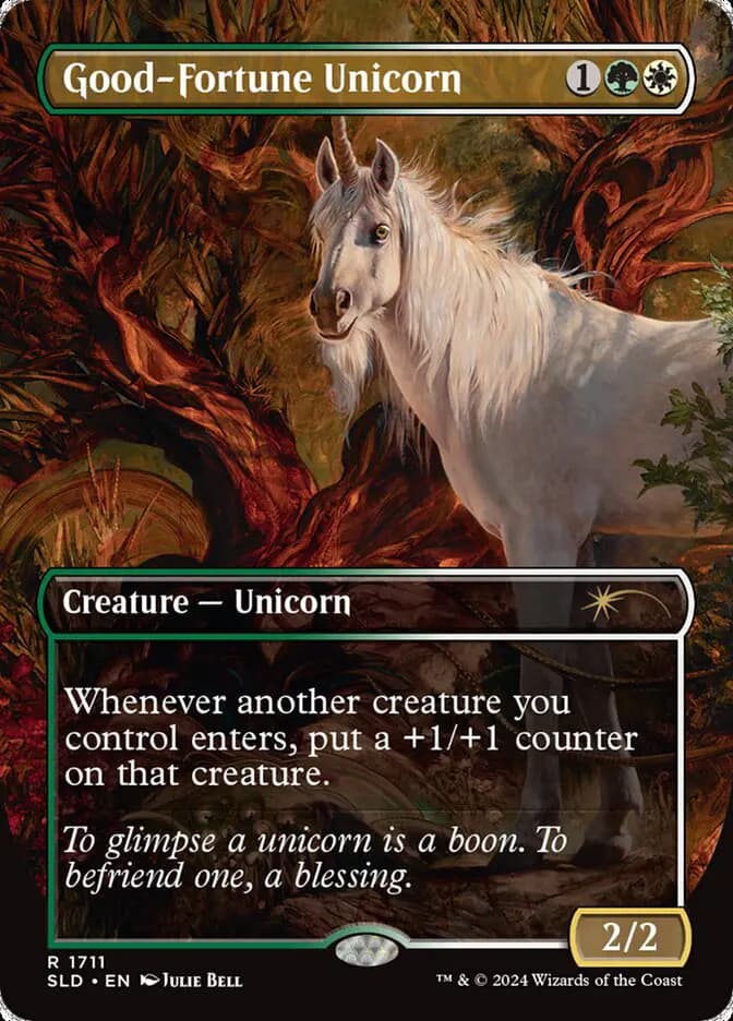 Card image of Good-Fortune Unicorn