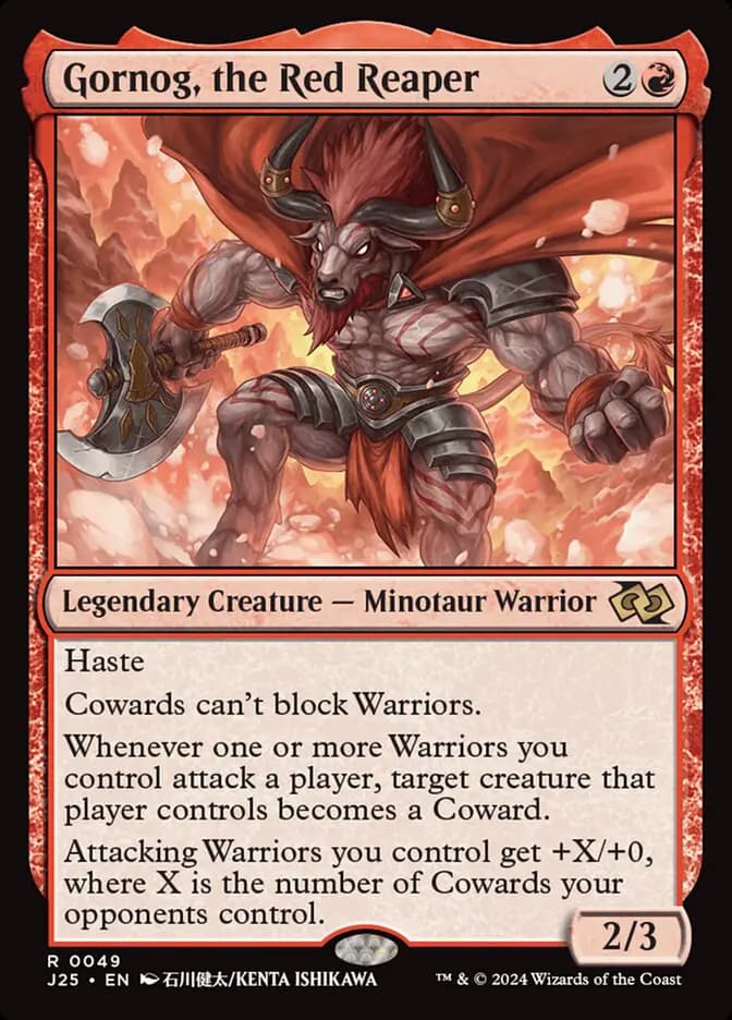 Card image of Gornog, the Red Reaper
