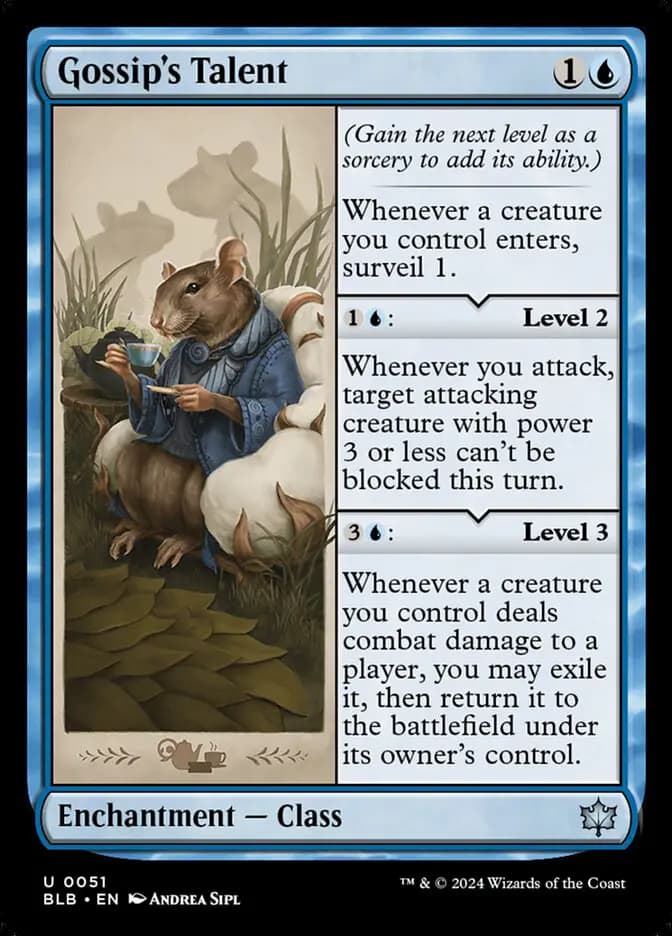 Card image of Gossip's Talent
