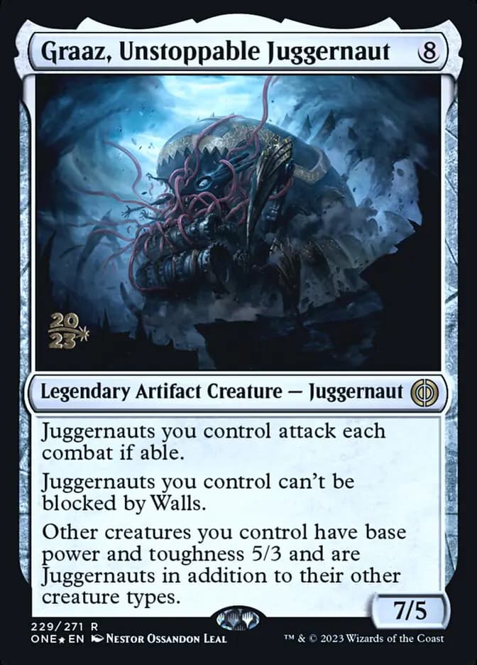 Card image of Graaz, Unstoppable Juggernaut