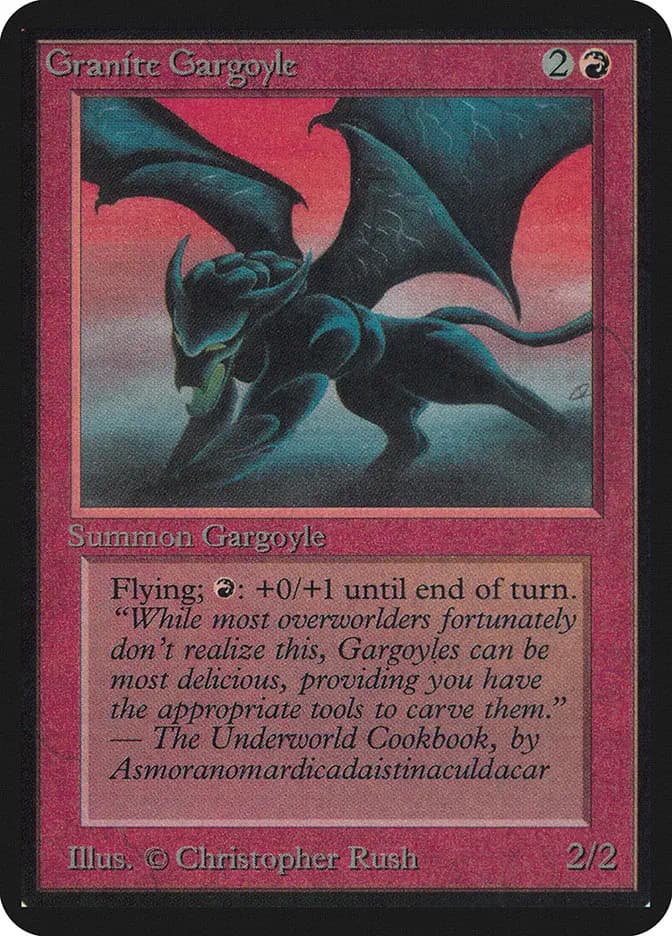 Card image of Granite Gargoyle