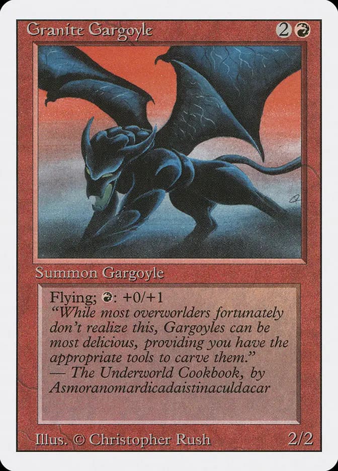 Card image of Granite Gargoyle