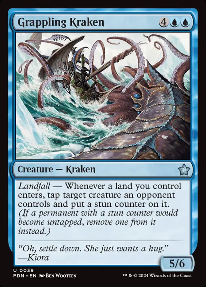 Card image of Grappling Kraken