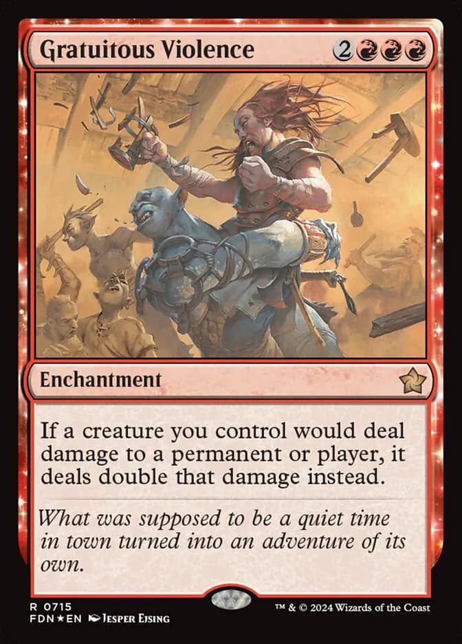 Card image of Gratuitous Violence