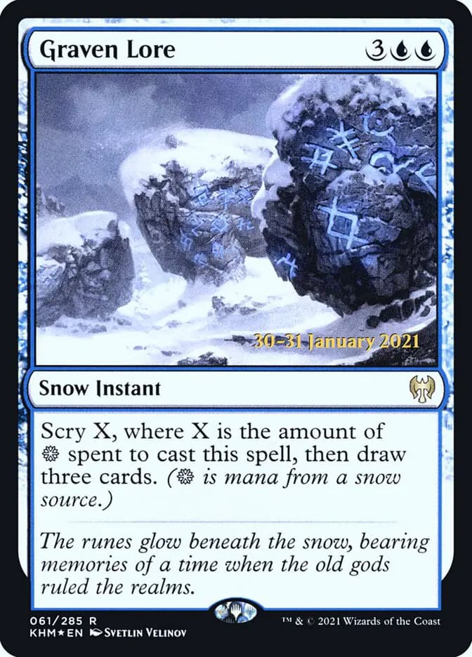 Card image of Graven Lore