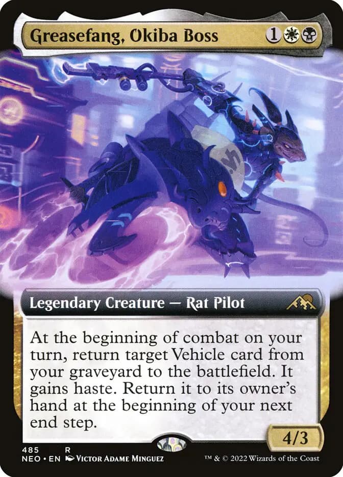 Card image of Greasefang, Okiba Boss