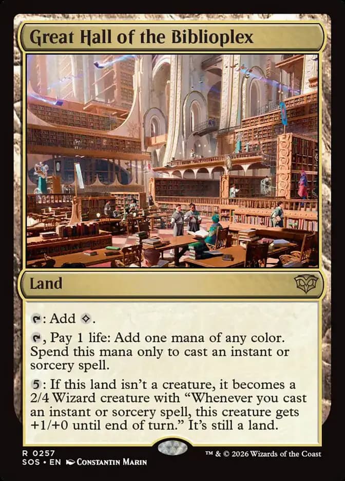 Card image of Great Hall of the Biblioplex