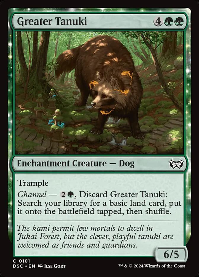 Card image of Greater Tanuki