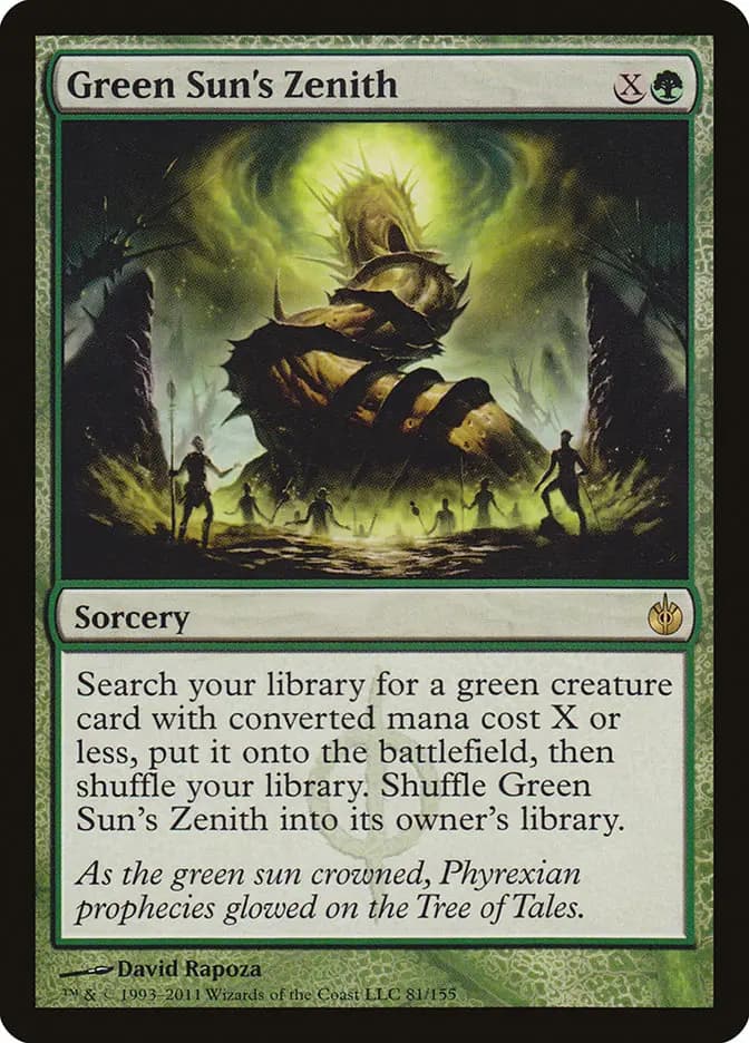 Card image of Green Sun's Zenith