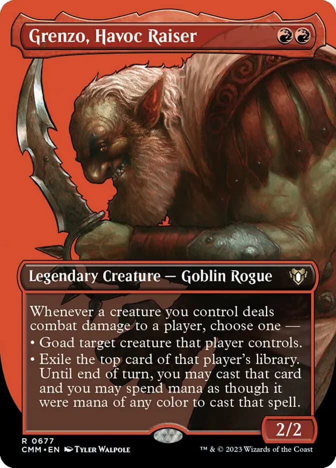 Card image of Grenzo, Havoc Raiser