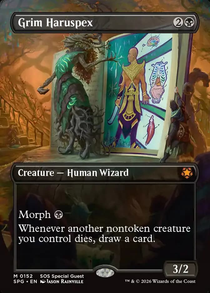 Card image of Grim Haruspex