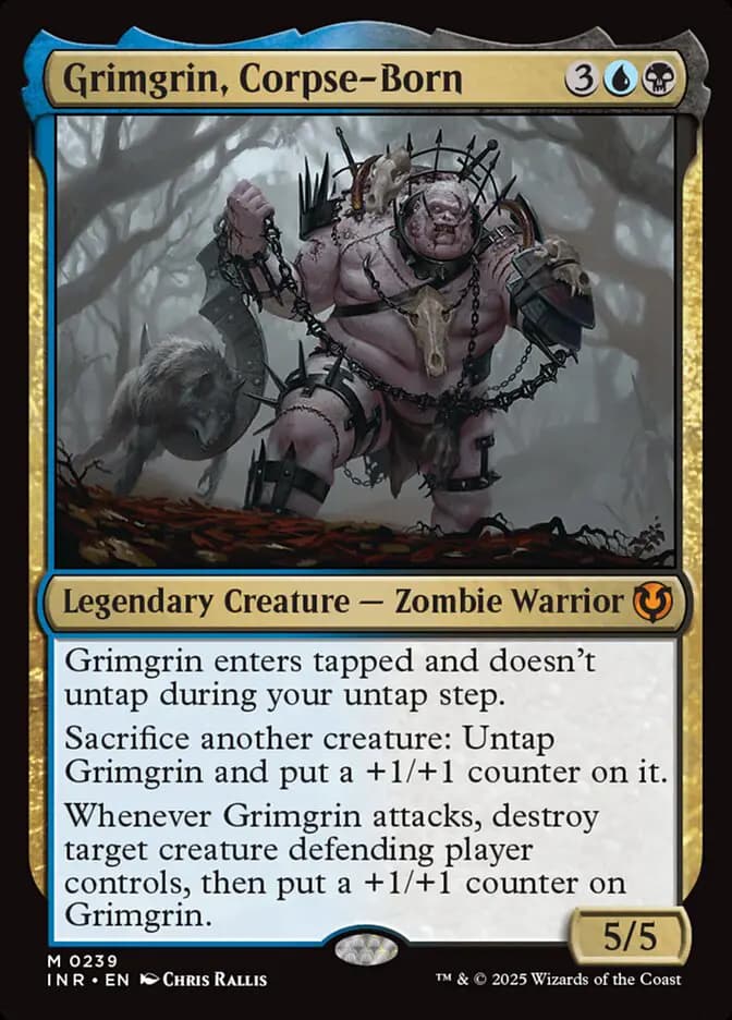 Card image of Grimgrin, Corpse-Born