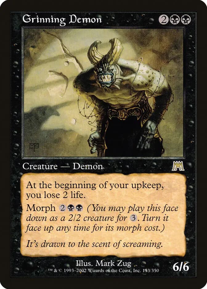 Card image of Grinning Demon