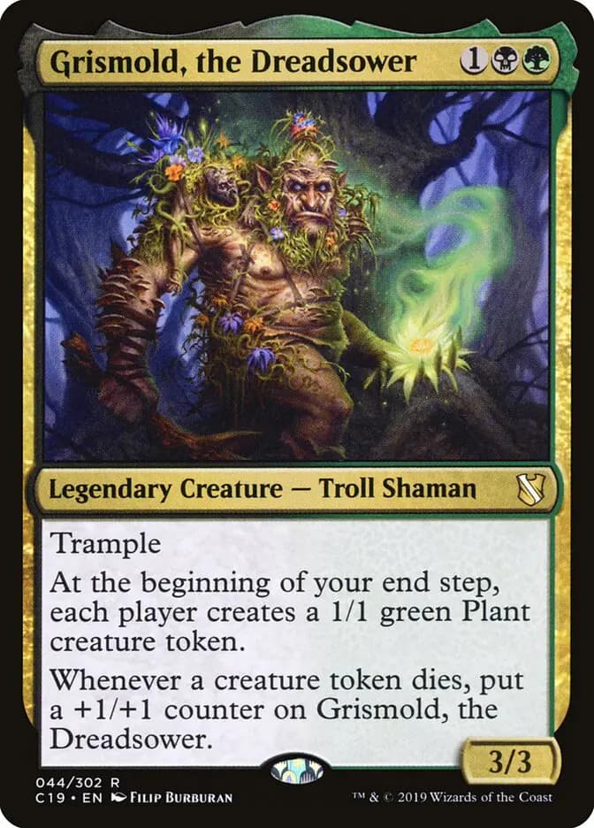 Card image of Grismold, the Dreadsower
