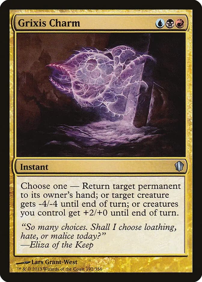 Card image of Grixis Charm