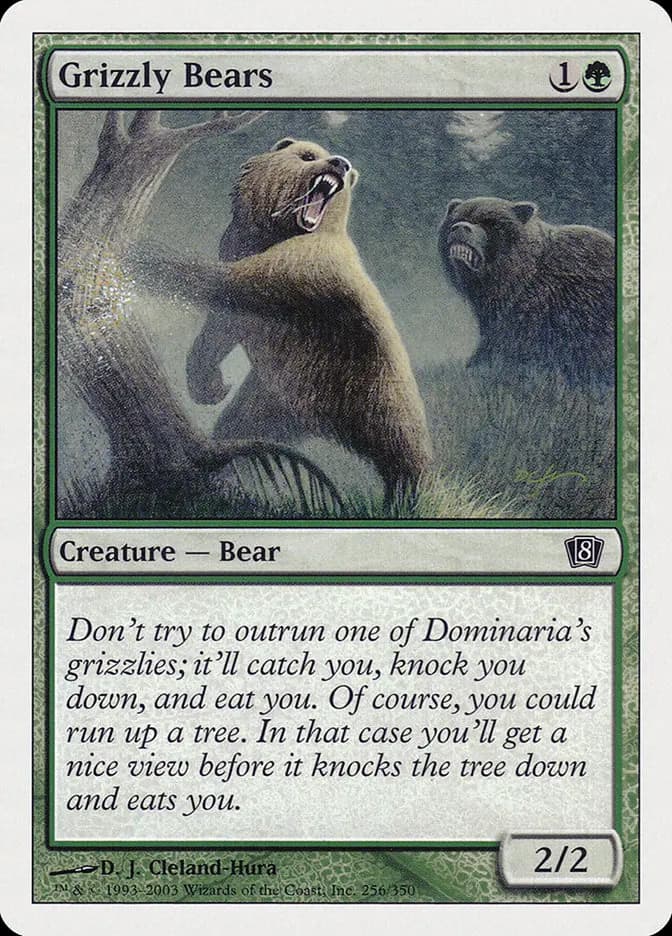 Card image of Grizzly Bears