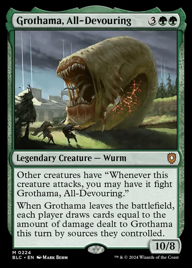 Card image of Grothama, All-Devouring