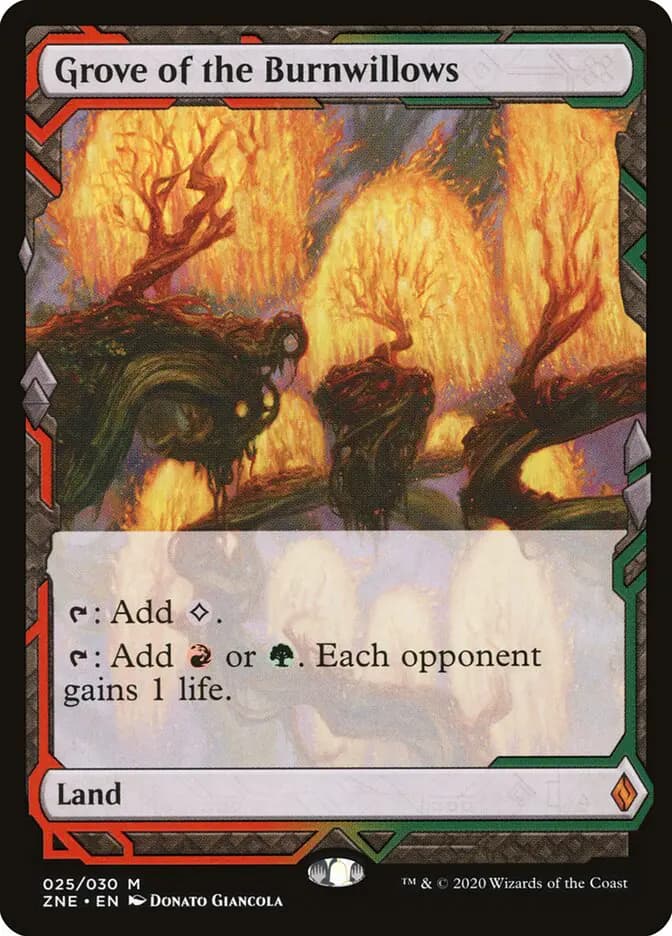 Card image of Grove of the Burnwillows