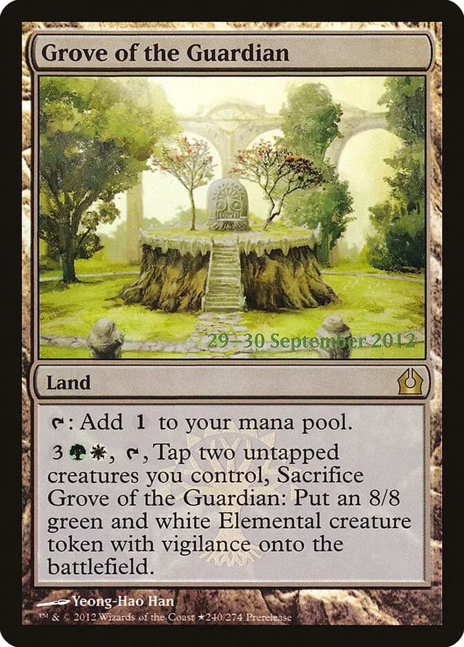 Card image of Grove of the Guardian