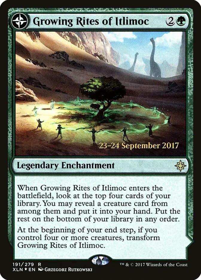 Card image of Growing Rites of Itlimoc / Itlimoc, Cradle of the Sun