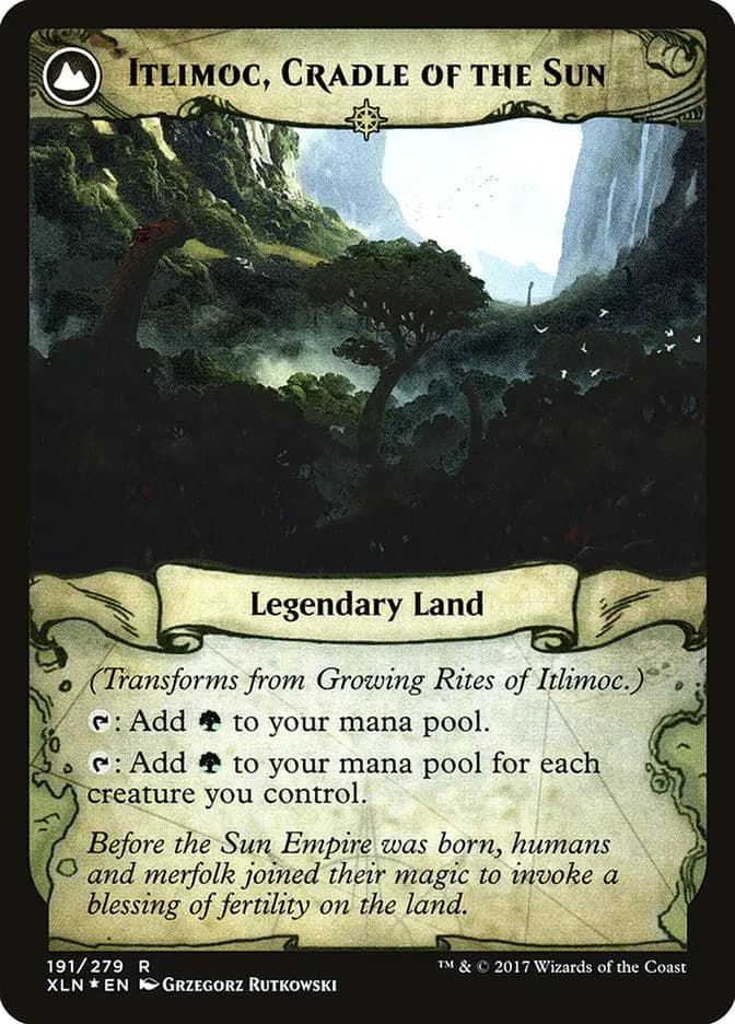 Card image of Growing Rites of Itlimoc / Itlimoc, Cradle of the Sun