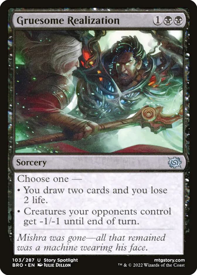 Card image of Gruesome Realization
