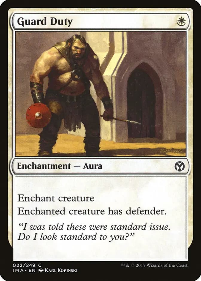 Card image of Guard Duty